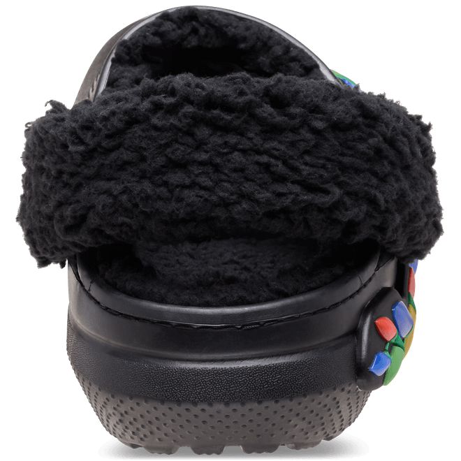 Crocs Classic Lined Holiday Lights Clogs Black 212054-0C4