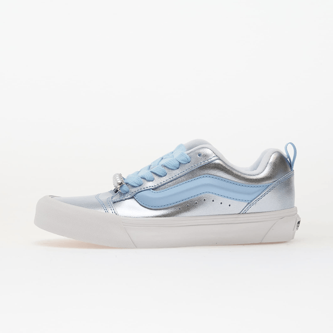 Vans Knu Skool Metallic Leather Cloud Blue  VN000E9XEML1
