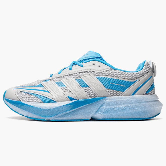 Adidas Lightblaze Glow Tron: Ares White Bright Cyan HQ5058