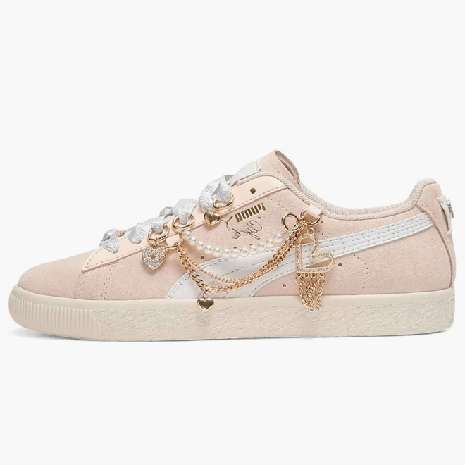 Puma Clyde Charm Rosebay Alpine Snow (women's) 405912-01