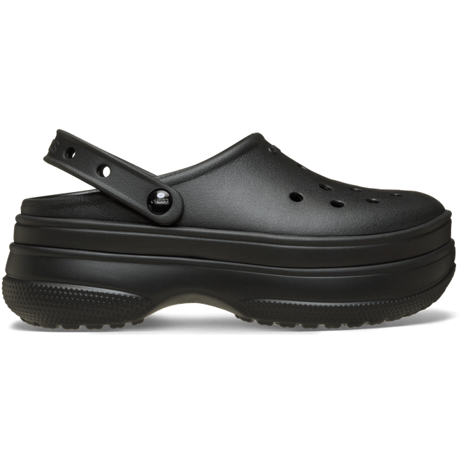 Crocs Classic Stacked Clogs Black 211355-060