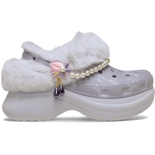 Crocs Women Bae Neo Lined Clogs Mauve Mist  211977-5PS