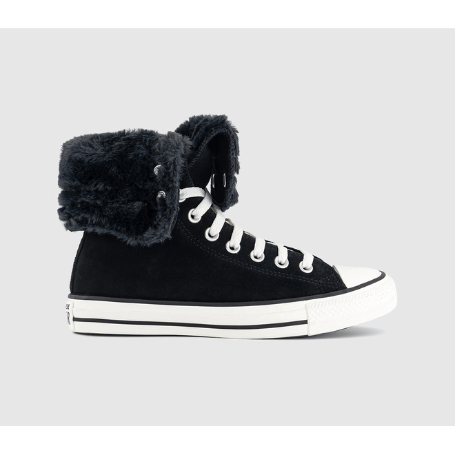 Converse Chuck Taylor All Star Fold Over Xhi Faux Fur  A15138C