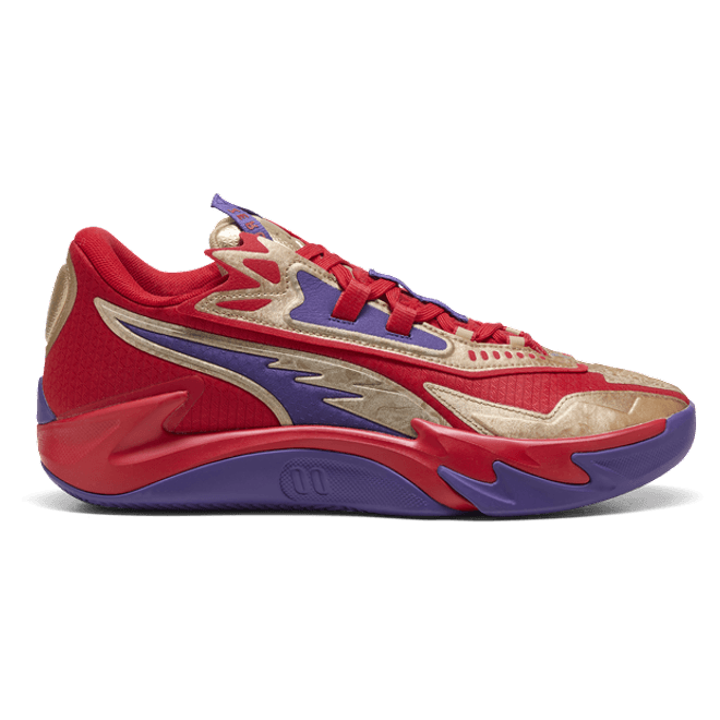 Puma Scoot Zeros Ii Gold D.d.   Red 312229 01