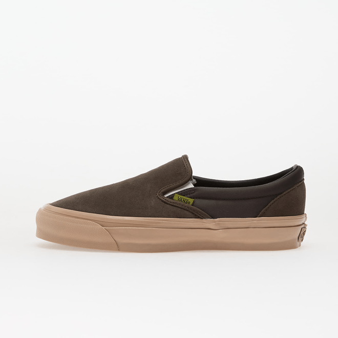 Vans LX Classic Slip-On 98 Suede Clean Brown  VN000D9WEMP1