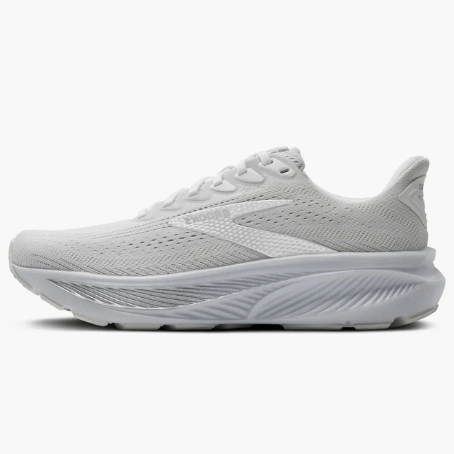 Brooks Ghost 17 White Grey (women's) 120431-1B-151