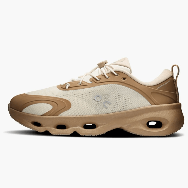 On Running Cloudsolo Loewe Dark Sand Cream (women's) 3WF30604615