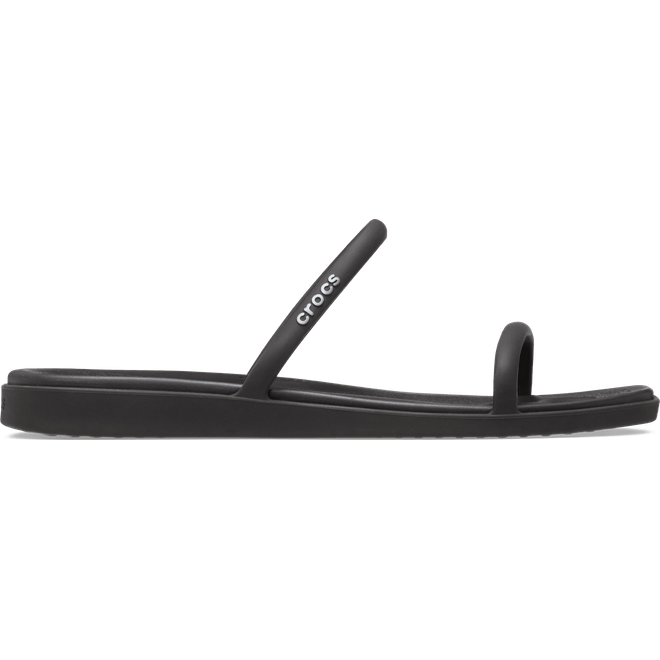 Crocs Women Miami Two Strap Sandals Black  209795-001