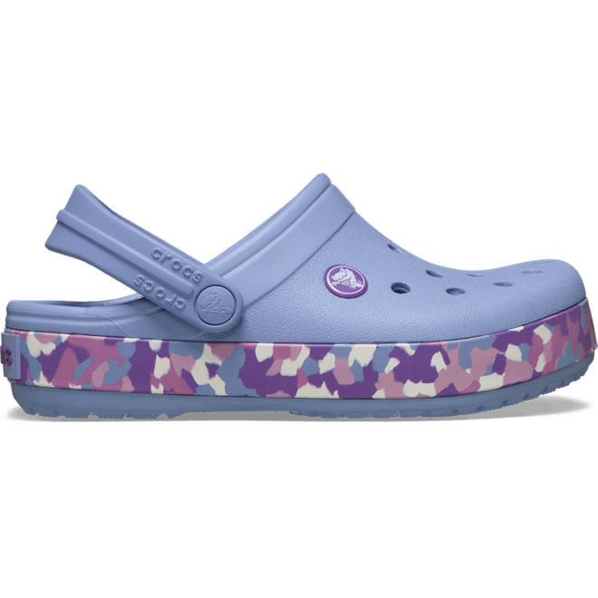 Crocs Crocband Glow Confetti Band Shoes Blue Haze/Multi  212523-4ZA