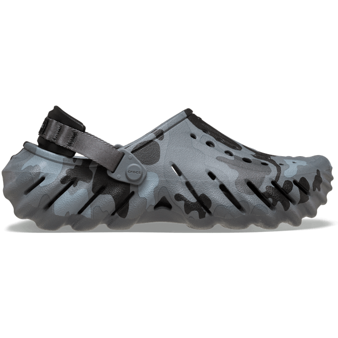 Crocs Echo Duck Camo Clogs Charcoal 211981-082