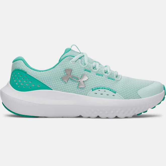Under Armour Surge 4 Hardloopschoenen voor meisjes Refresh Mint 3027108-703