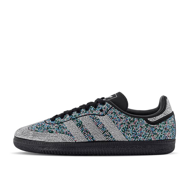 adidas Samba Rhinestone Black Silver KJ2510