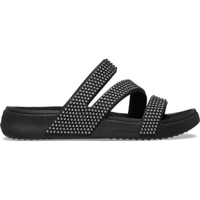 Crocs Women Getaway Gems Strappy Sandals Black  212584-001