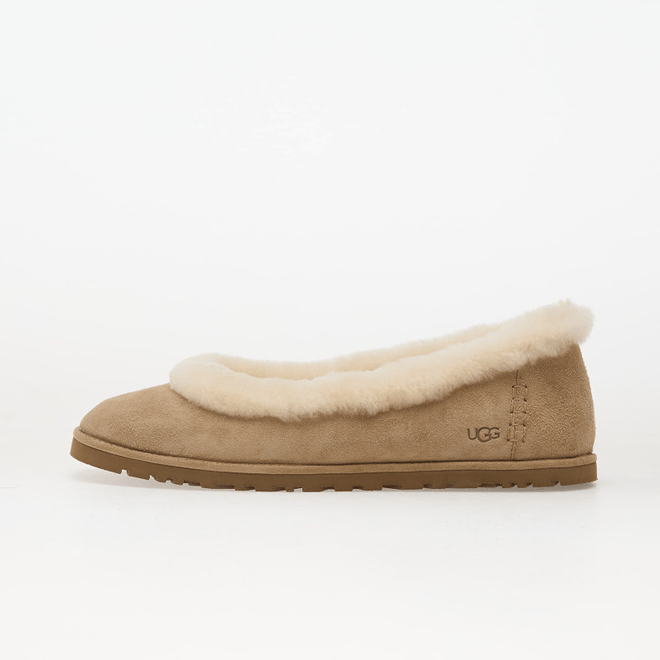 UGG® Zora Ballet Flat Tan 1178111-SAN