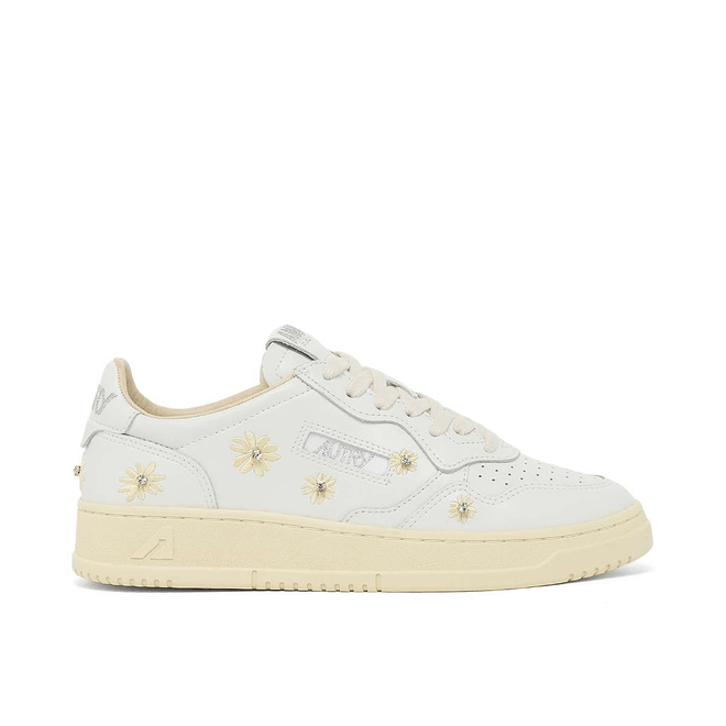 Autry Wmns Medalist Low Weiße Sneaker  AULWWE01