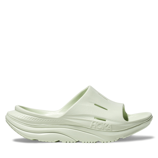 HOKA ORA Recovery Slide 3 in Sea Glass/Sea Glass, Size M7.5/ W8.5 Sea Glass 1135061-SLSSS