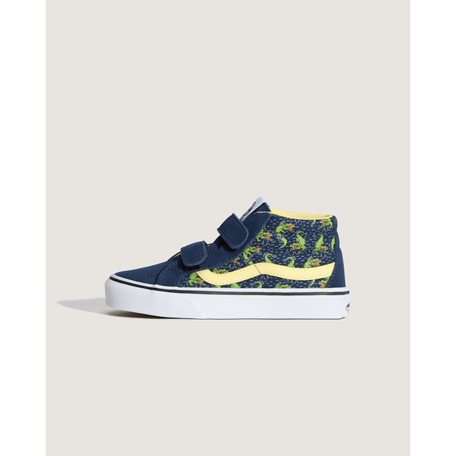 Vans SK8-Mid Reissue V Glow Croc NAVY/YELLOWunisex VN000CZ7YY0
