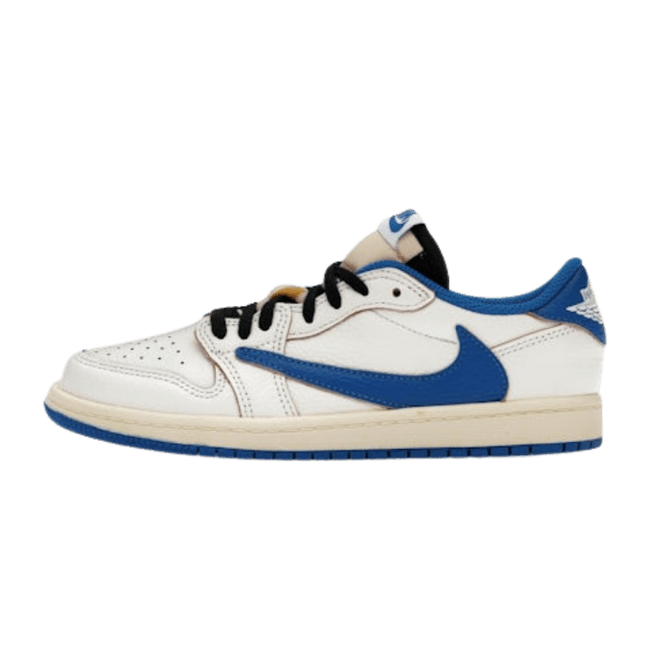 Jordan 1 Retro Low OG SP Fragment x Travis Scott Sail Military Blue (PS) DO5442-104