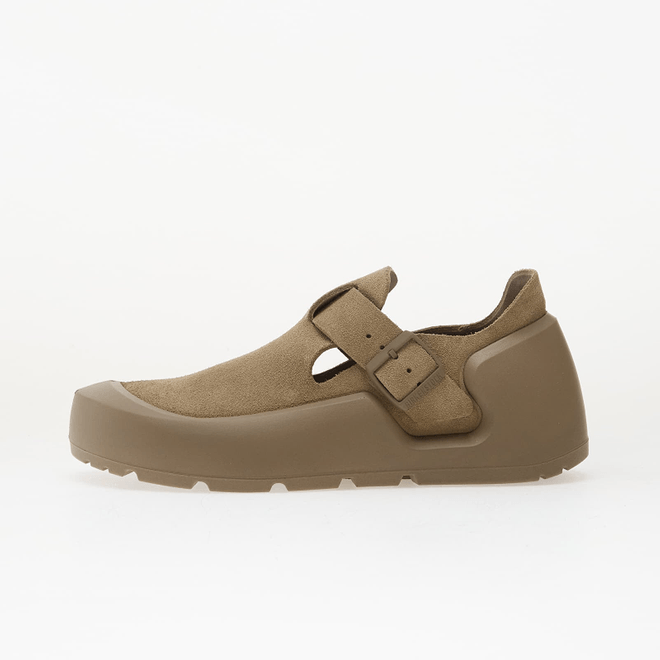 Birkenstock Reykjavik Nubuck Leather Unisex Triple Taupe  1031794