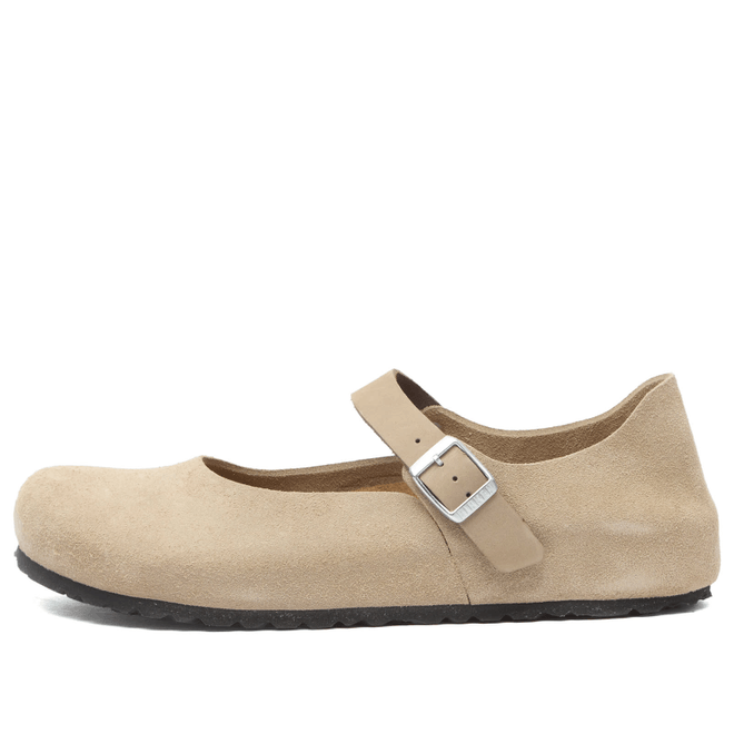 Birkenstock Women's Mantova LEVE  Taupe Suede 1030440