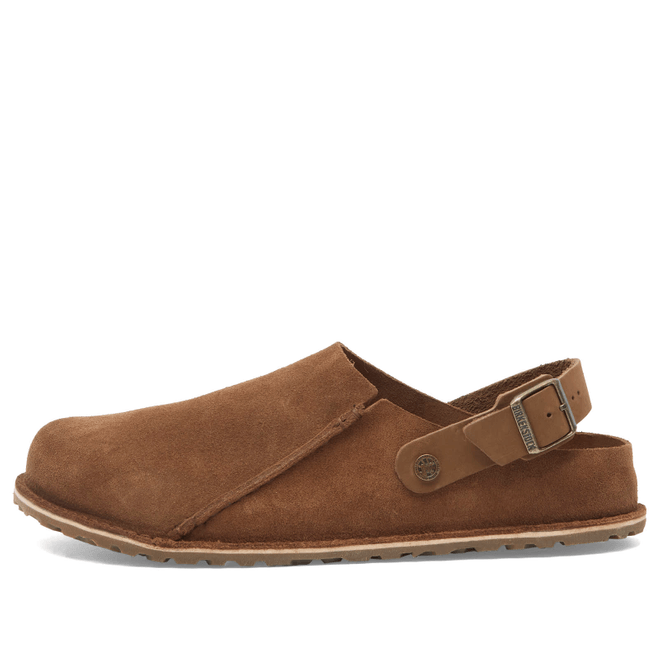 Birkenstock Lutry Premium  Dark Tea Suede 1030187