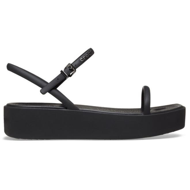 Crocs Miami Platform Y Strap Sandal Black  212012-001