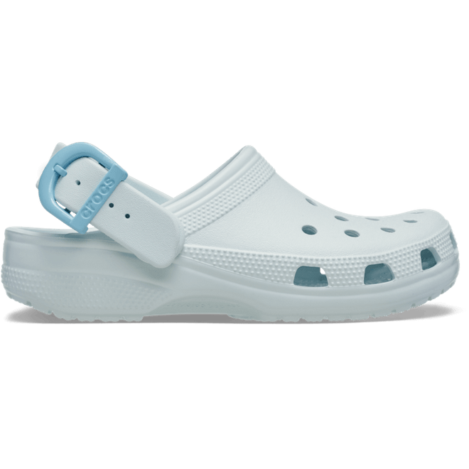 Crocs Classic Enamel Buckle Clogs Vapor Ice  213347-5EA