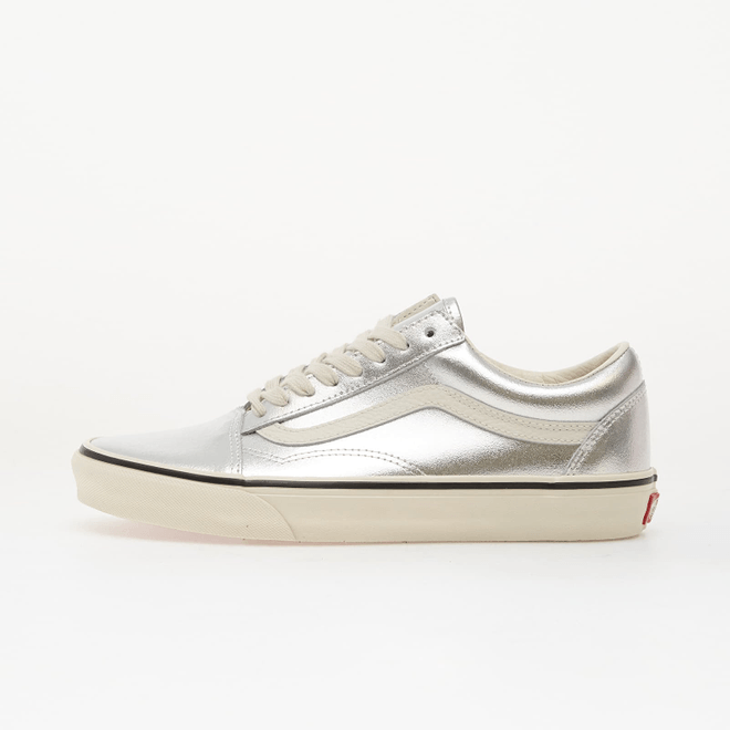 Vans Old Skool Leather Metallic Silver  VN000E8WH271