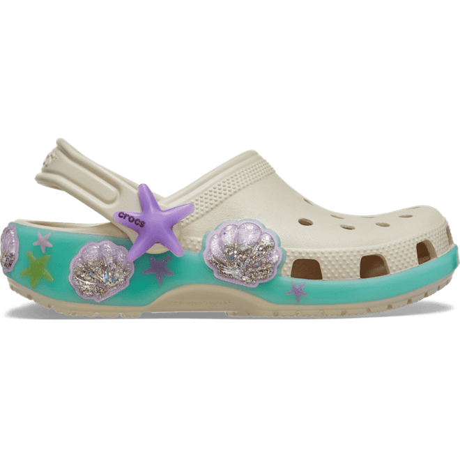 Crocs Toddler Classic Sea Sparkle Shaker Clogs Kinder Frappé  213274-2MC
