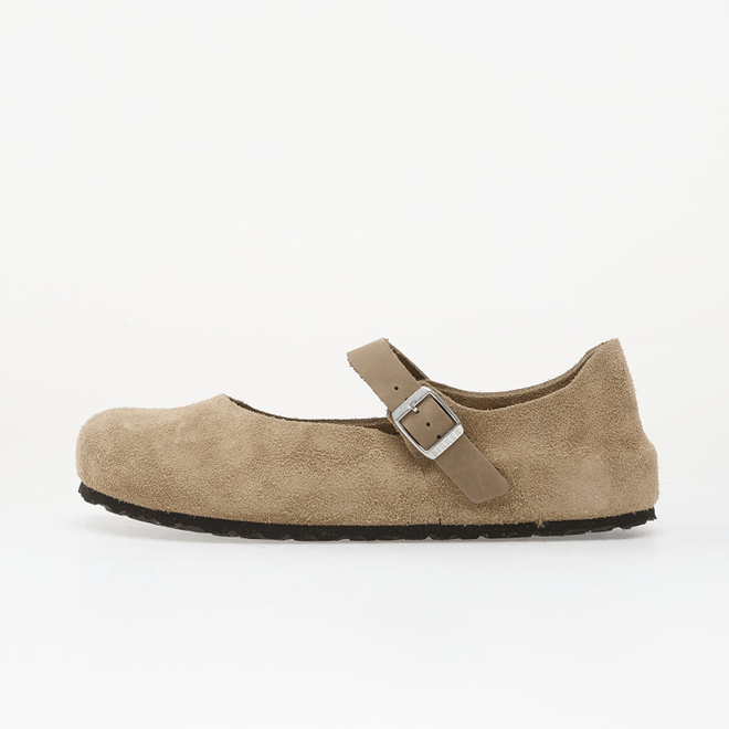 Birkenstock Mantova Suede Leather Women Taupe  1030432