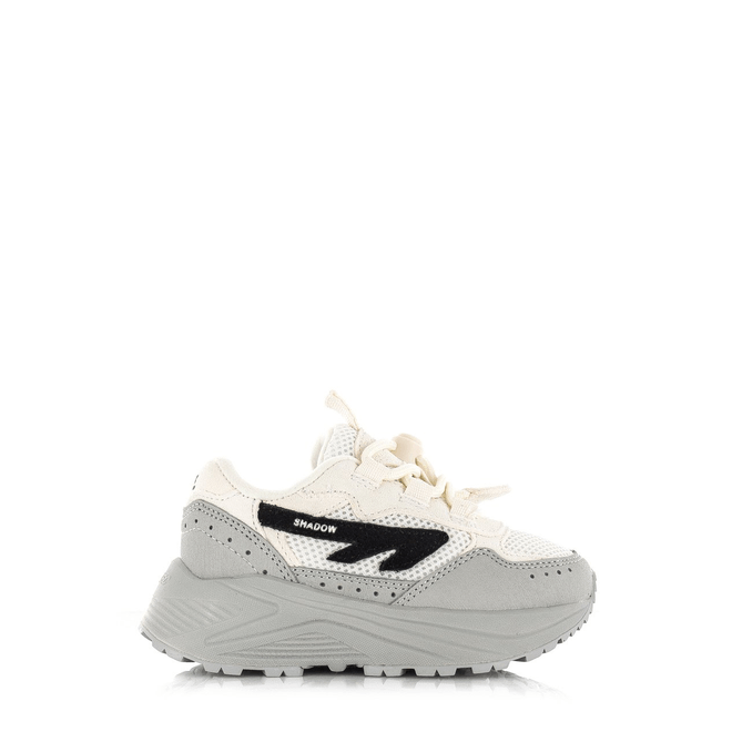  Kids Shadow Lace Gardenia/black Suede Kinderen K010042-12