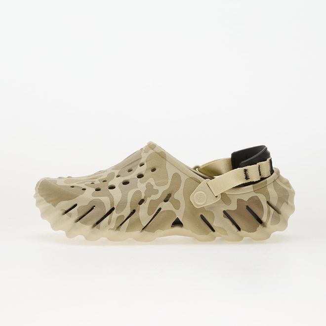 Crocs Echo Duck Camo Clog Bone/Black  211981-2YJ