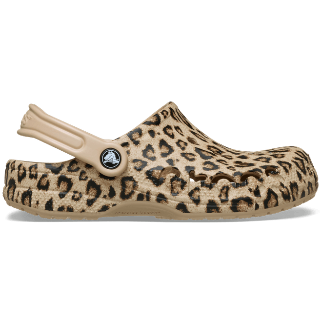 Crocs Baya Seasonal Printed Clogs Gold/Leopard  206230-2UA