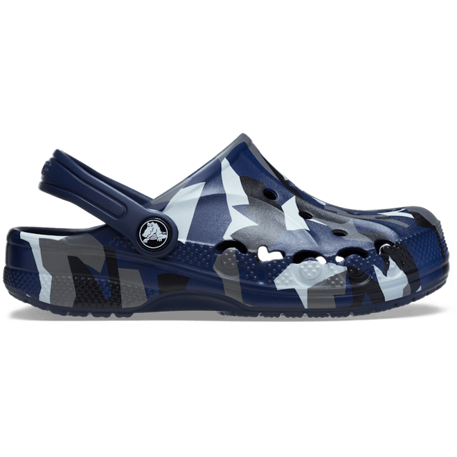 Crocs Kids Toddlers Baya Seasonal Printed Clogs Navy 209729-4HQ