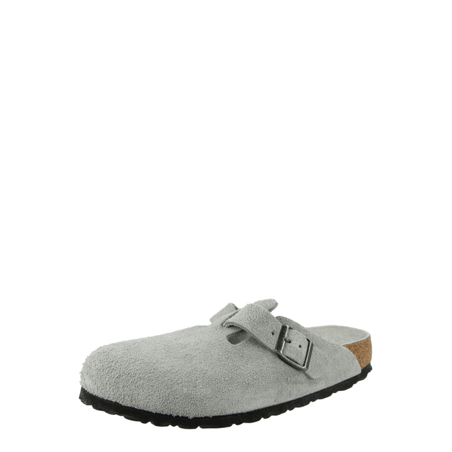 Birkenstock Boston Suede Leather Pure Sage Tonal FB 1031657