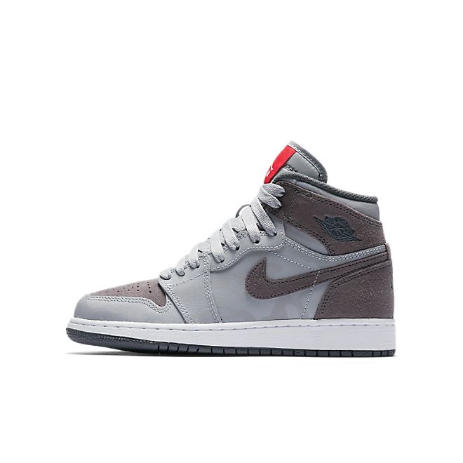 Nike Air Jordan 1 Retro High Premium (BG) (Grey) 822858-027