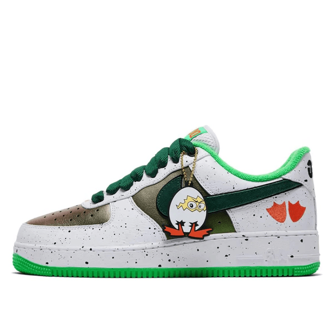 Nike Air Force 1 Low Ducks of a Feather University Oregon Egg or Duck IU7613-100