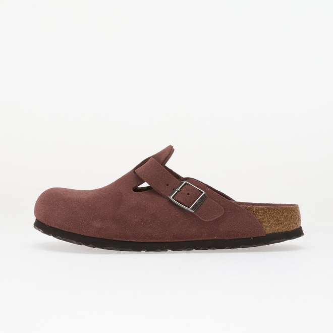 Birkenstock Boston Soft Footbed Suede Leather (Narrow Fit) 1033096