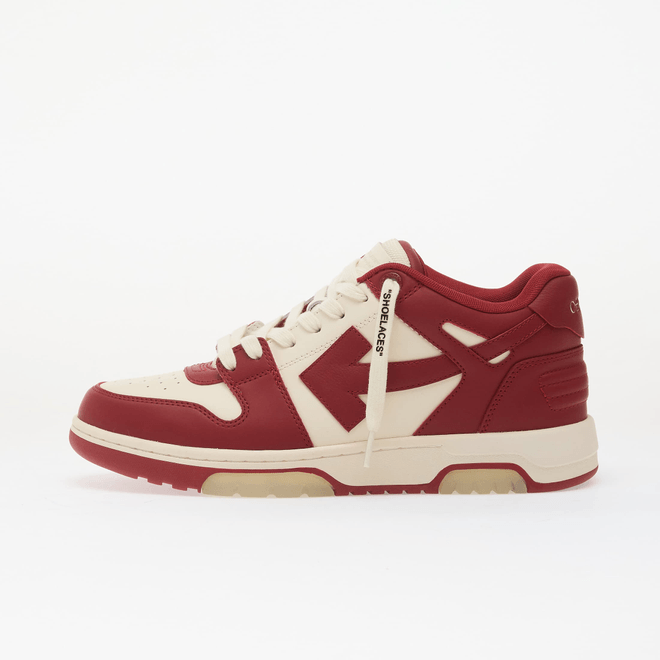 Off-White M-Out Of Office Calf Lea-002 Off White - Coral Red  M189F5L0020326
