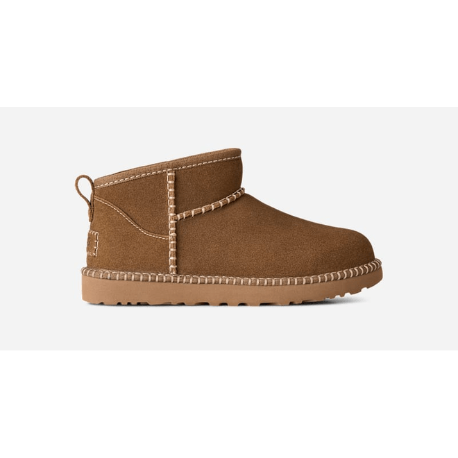 UGG® Classic Ultra Mini Botanic Boot Brown 1180626-LBNZ