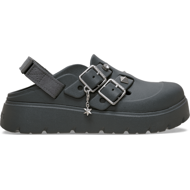 Crocs Loaferette Star Studded Clogs Carbon  214212-0YK