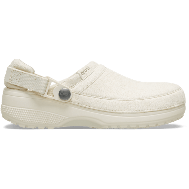 Crocs Classic Crafted Vegan Suede Clogs Summit White  211930-2MD