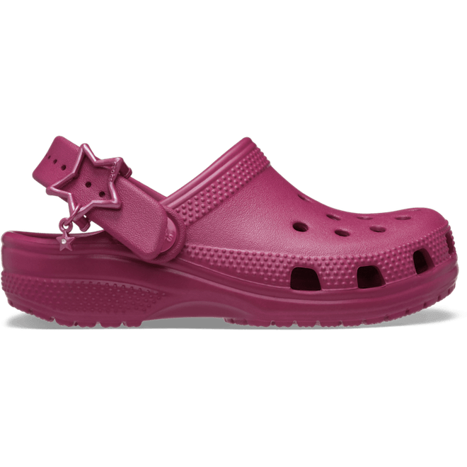 Crocs Classic Star Buckle Clogs Kinder Royal Pink  213941-7DQ