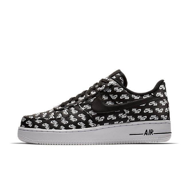 Nike Air Force 1 '07 QS Logo Pack "Black" AH8462-001