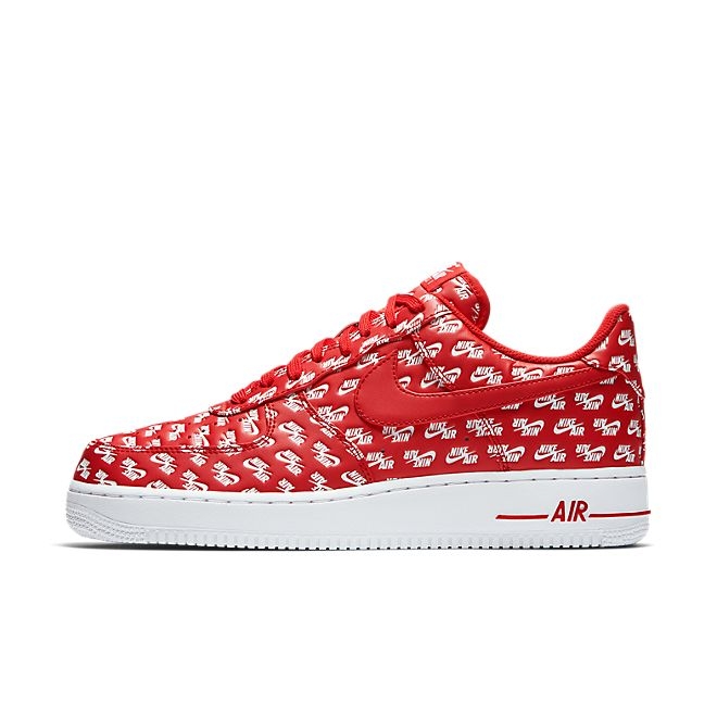 Nike Air Force 1 '07 QS Logo Pack "University Red" AH8462-600