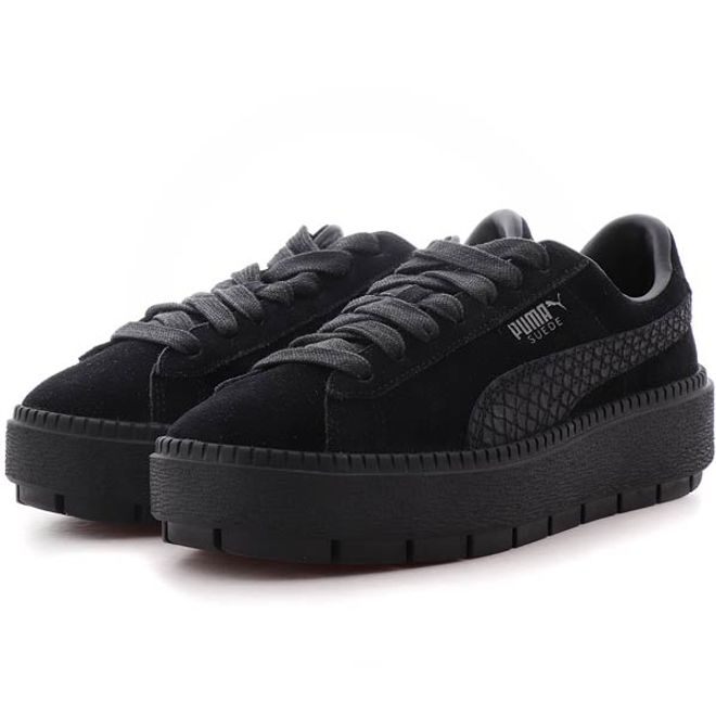 puma suede platform trace animal