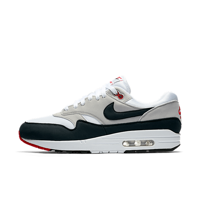 Nike Air Max 1 Anniversary "White/Obsidian" 908375-104