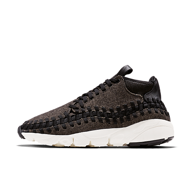  Nike Air Footscape Woven Chukka Se Black/black-ivory 857874-001