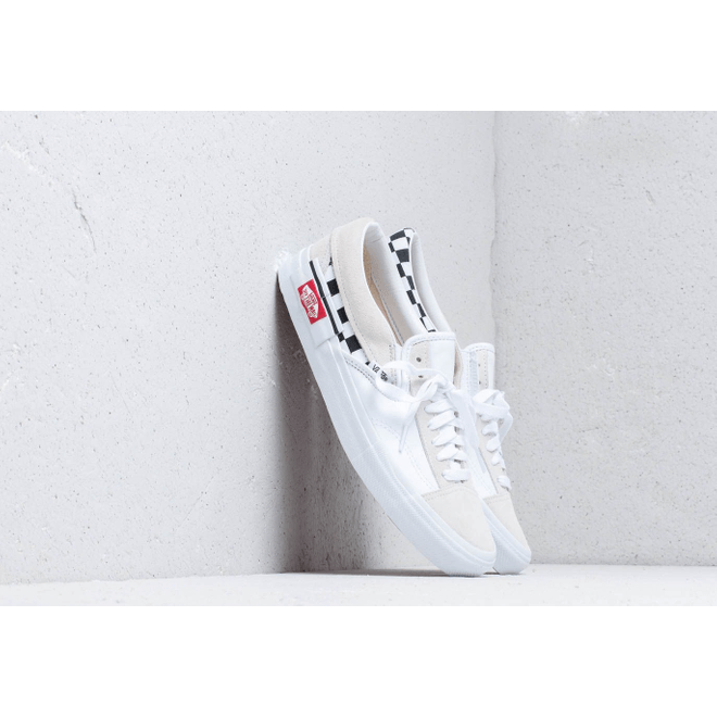 Vans Vault Slip-On CAP (Checkerboardard) Truwht/ Blk VN0A3WM527I1