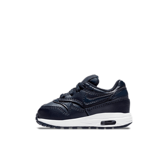Nike Air Max 1 (TD) Boys Obsidian/Obsidian-White 807604-402